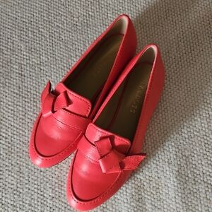 Talbots Women's Bright Red Loafers